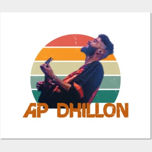 AP Dhillon Punjabi Singer Rapper Posters and Art